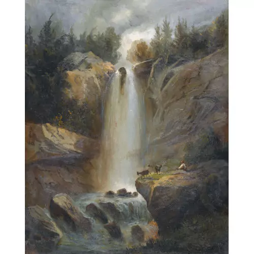 "Der obere Reichenbachfall"