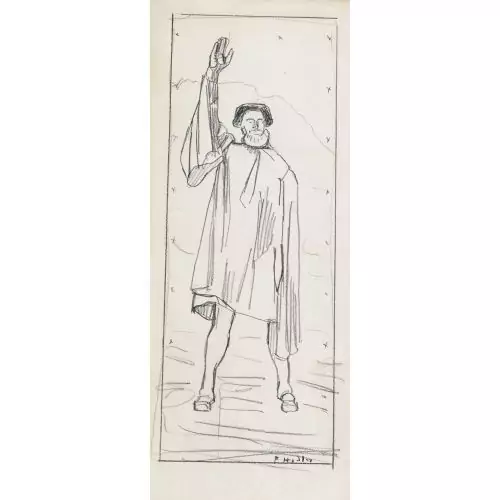 Figurenstudie zu "Einmütigkeit"