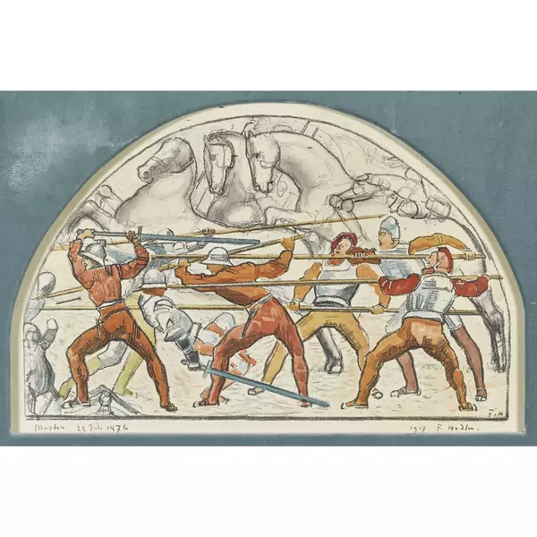 "Schlacht von Murten 22. Juli 1476"