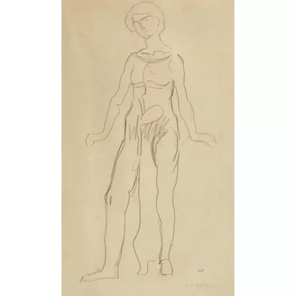Studie zu "Blick in die Unendlichkeit"