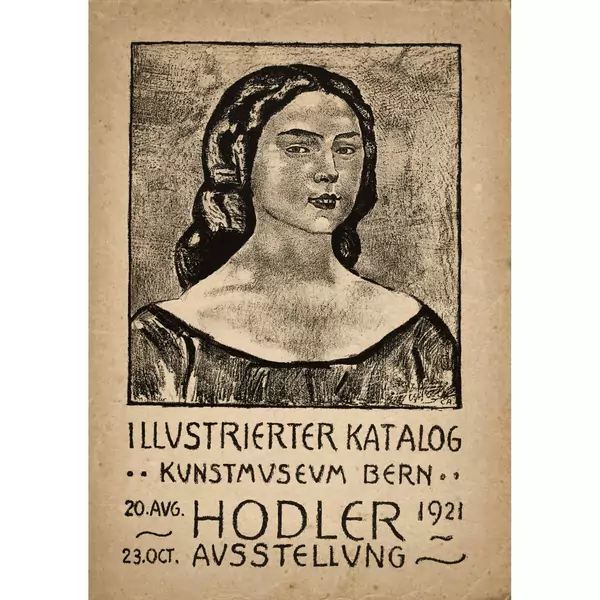 "Hodler Gedächtnis-Ausstellung Bern 1921"