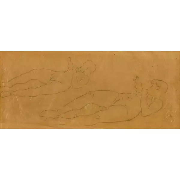 Figurenstudie zu "Die Liebe"