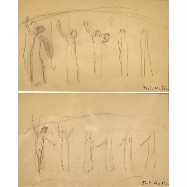 2 Studienblätter zu "Floraison"
