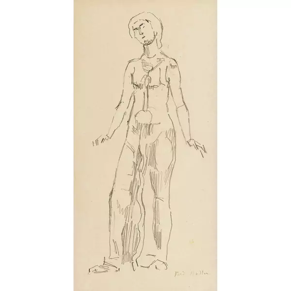 Studie zu "Blick in die Unendlichkeit"