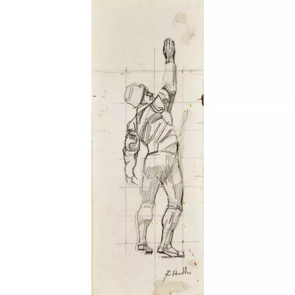 Figurenstudie zu "Einmütigkeit"