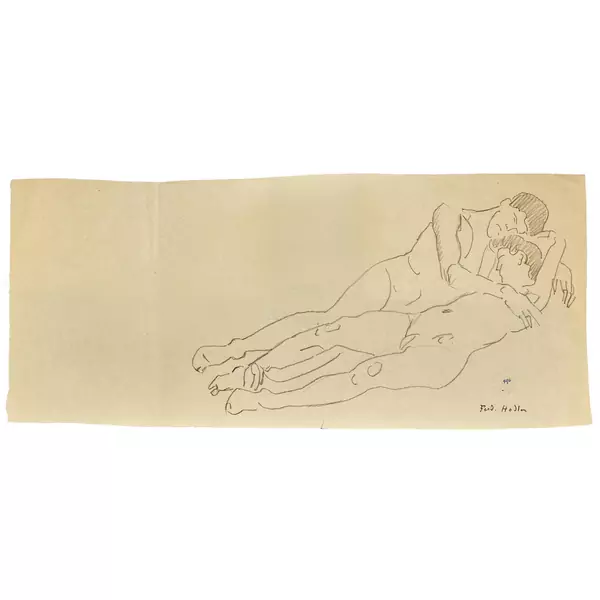 Figurenstudie zu "Die Liebe"