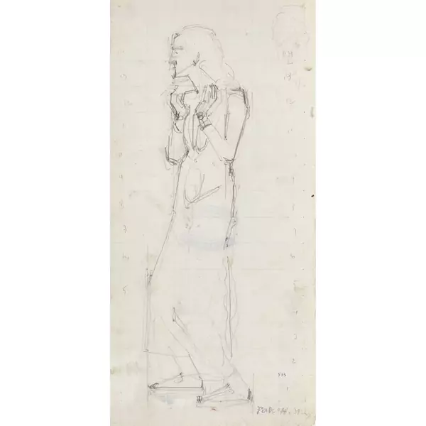 Figurenstudie zu "Heilige Stunde"