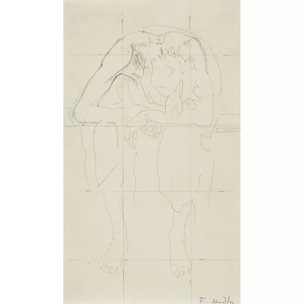 Figurenstudie zu "Die enttäuschten Seelen" (1892)