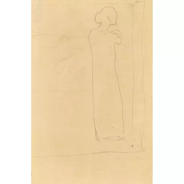 Figurenstudie zu "Eurythmie mit weiblichen Figuren"