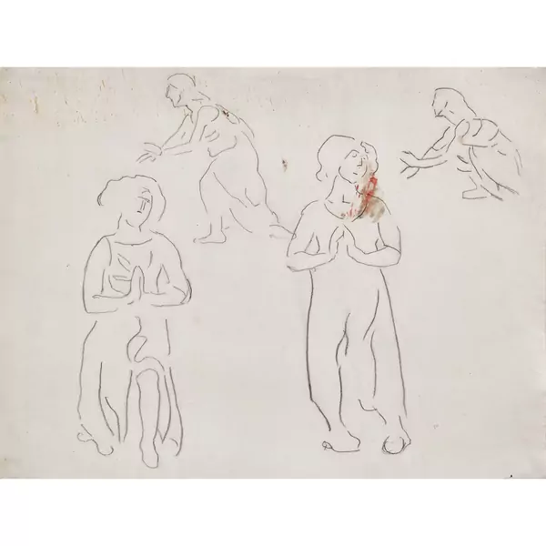 Weibliche Figurenstudie