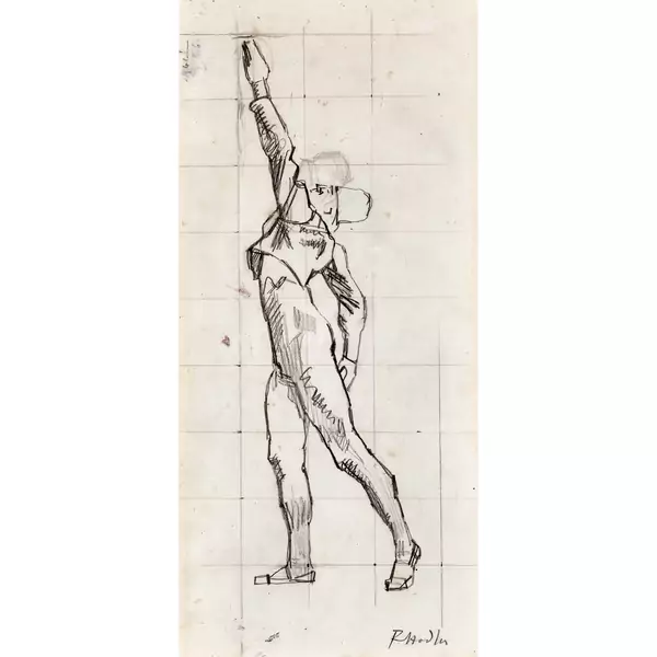Figurenstudie zu "Einmütigkeit"