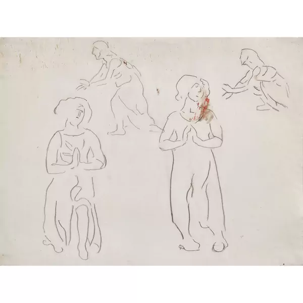 Weibliche Figurenstudie