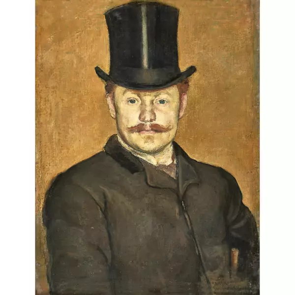 "Bildnis eines Unbekannten (Schneider Frank?)"