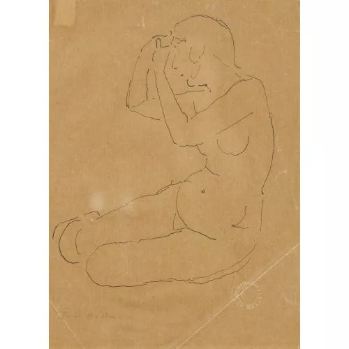 Ferdinand Hodler — Studie zu "Der Tag".