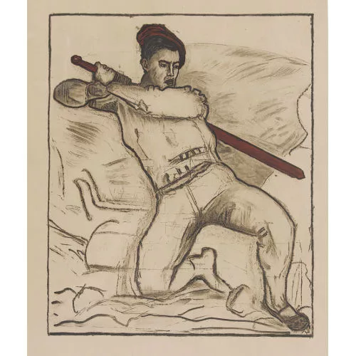 Ferdinand Hodler — "Der Rückzug von Marignano".
