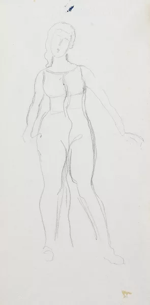 Ferdinand Hodler — Stehende Frau
