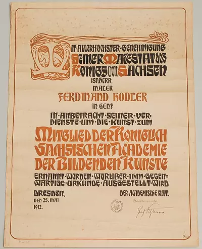 Ferdinand Hodler — März 2022 (A164) - Auktionsstart: 21.3.2022, 13:40 — Schuler Auktionen