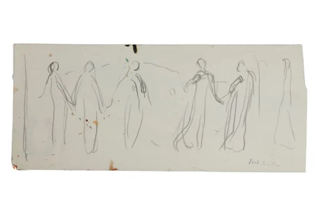 Etude pour "Regard vers l'infini