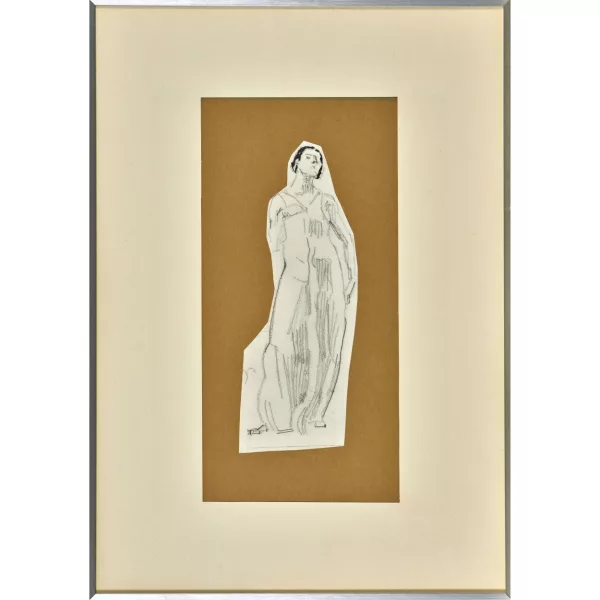 Ferdinand Hodler — Studie zu "Blick in die Unendlichkeit".