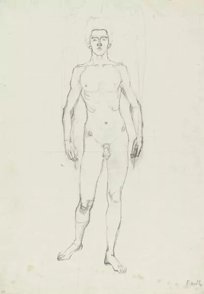 FERDINAND HODLER — Jüngling. — Koller Auktionen