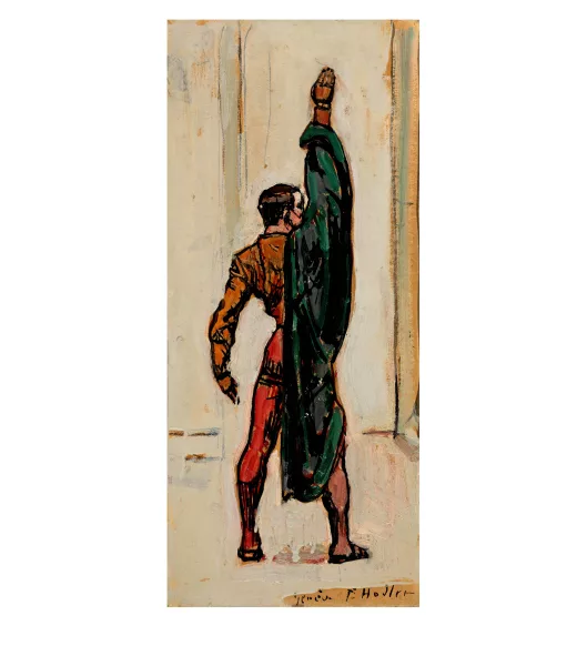 Ferdinand Hodler — Einmütigkeit, Schwörender