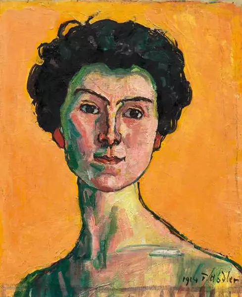 FERDINAND HODLER — Portrait of Clara Pasche-Battié. 1914. — Koller Auktionen