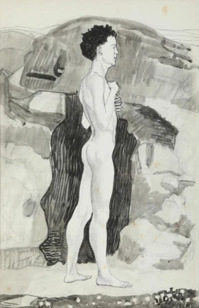 Knabe an der Quelle, 1900/1901