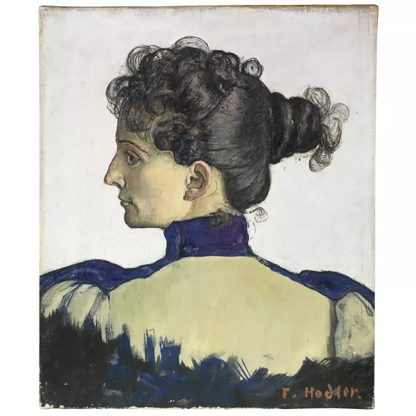 Ferdinand Hodler — Bildnis Berthe Jacques — Galerie Kornfeld
