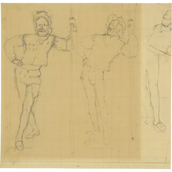 Ferdinand Hodler — Landsknechte — Galerie Kornfeld