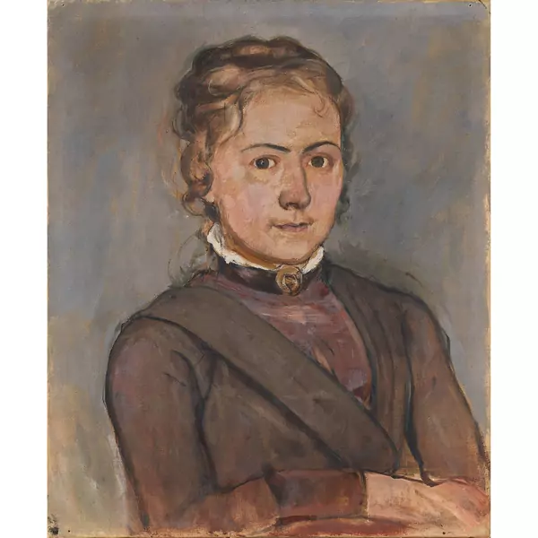 Ferdinand Hodler — Bildnis Agnes Jakobi — Galerie Kornfeld