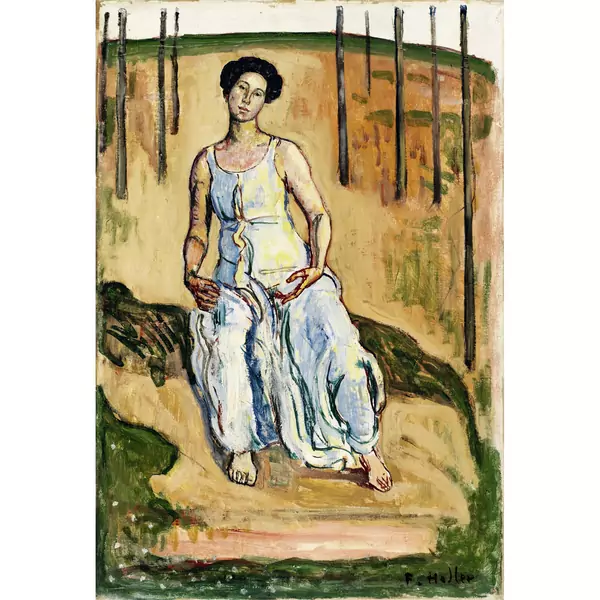 Ferdinand Hodler — Heilige Stunde — Galerie Kornfeld