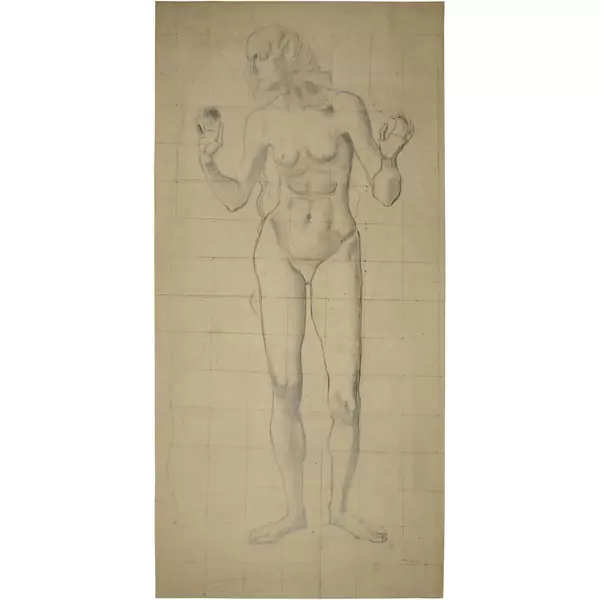 Ferdinand Hodler — Weiblicher Akt — Galerie Kornfeld