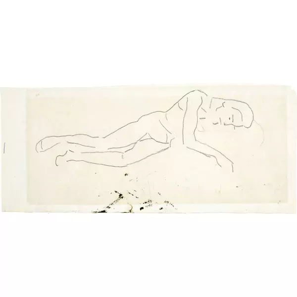 Ferdinand Hodler — Figurenstudie zu "Die Liebe" — Galerie Kornfeld