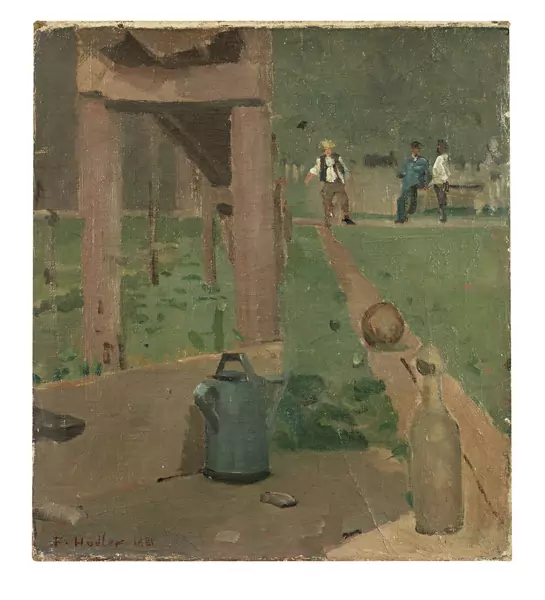 Ferdinand Hodler — Kegelbahn — Galerie Kornfeld