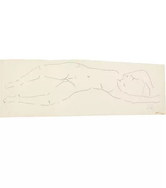 Ferdinand Hodler — Studie zu "Die Liebe" — Galerie Kornfeld