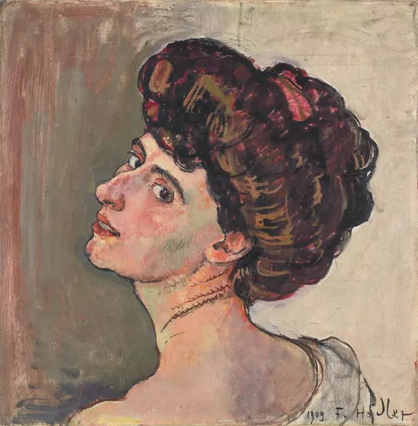 Ferdinand Hodler — La Parisienne – Bildnis Valentine Godé-Darel — Galerie Kornfeld