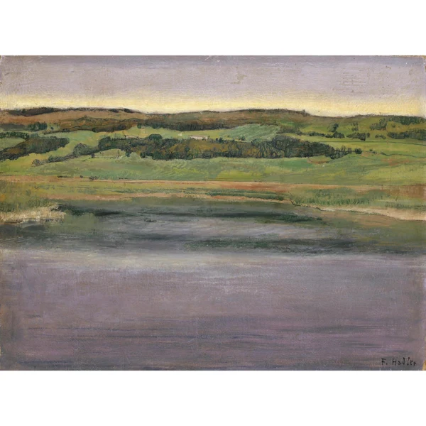 Ferdinand Hodler — LAC DE JOUX LAKE JOUX