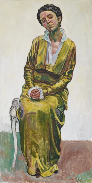 Ferdinand Hodler — Bildnis von Emma Schmidt-Müller, 1915