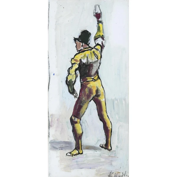 Ferdinand Hodler — SCHWÖRENDER MAN SWEARING