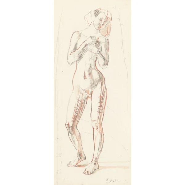 Ferdinand Hodler — FIGURENSTUDIE ZU"BLÜHEN"STUDY FOR "BLOOMING"