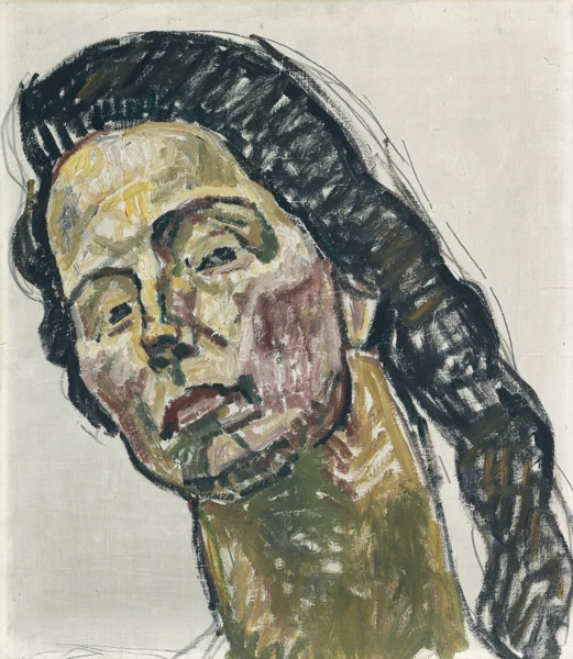 Ferdinand Hodler — BLICK IN DIE UNENDLICHKEIT (KOPFSTUDIE)GAZE INTO INFINITY (HEAD STUDY)
