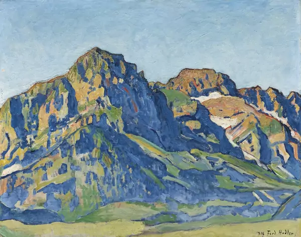 Ferdinand Hodler — Die Dents Blanches, 1916