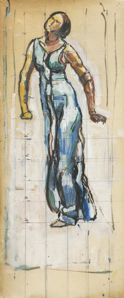 Ferdinand Hodler — Blick in die Unendlichkeit (Figurenstudie)