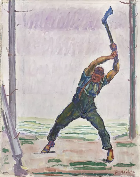 Ferdinand Hodler — Der Holzfäller