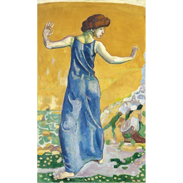 Ferdinand Hodler — FRÖHLICHES WEIBJOYFUL WOMAN