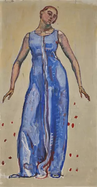 Ferdinand Hodler — Blick ins Unendliche, Einzelfigur