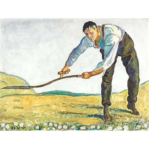 Ferdinand Hodler — DER MÄHER THE MOWER