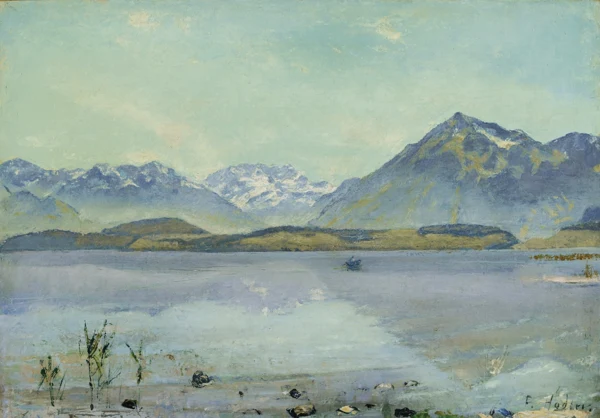 Ferdinand Hodler — Thunersee mit Blüemlisalp und Niesen