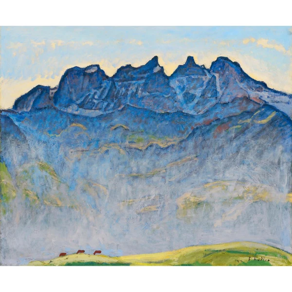 Ferdinand Hodler — DIE DENTS DU MIDI, 1916 THE DENTS DU MIDI, 1916