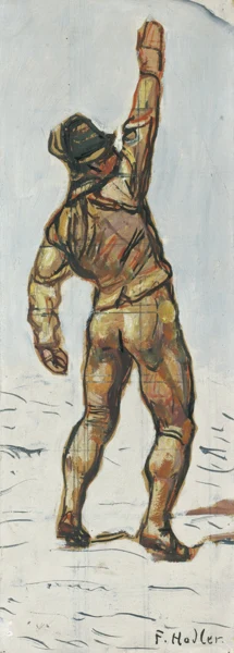 Ferdinand Hodler — SCHWÖRENDER (STUDIE ZU "EINMÜTIGKEIT")VOWING MAN (STUDY FOR "UNANIMITY")